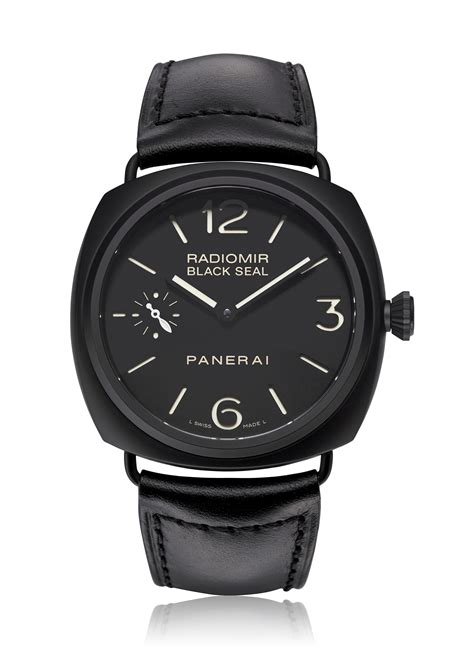 panerai ceramic black seal price|panerai black seal ceramic.